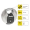 Master Lock Magnum 2-3/4 in. H X 1-13 in. W X 2-3/4 in. L Steel Ball Bearing Shrouded Padlock, PK2 M40XTCCSEN - alternate 2